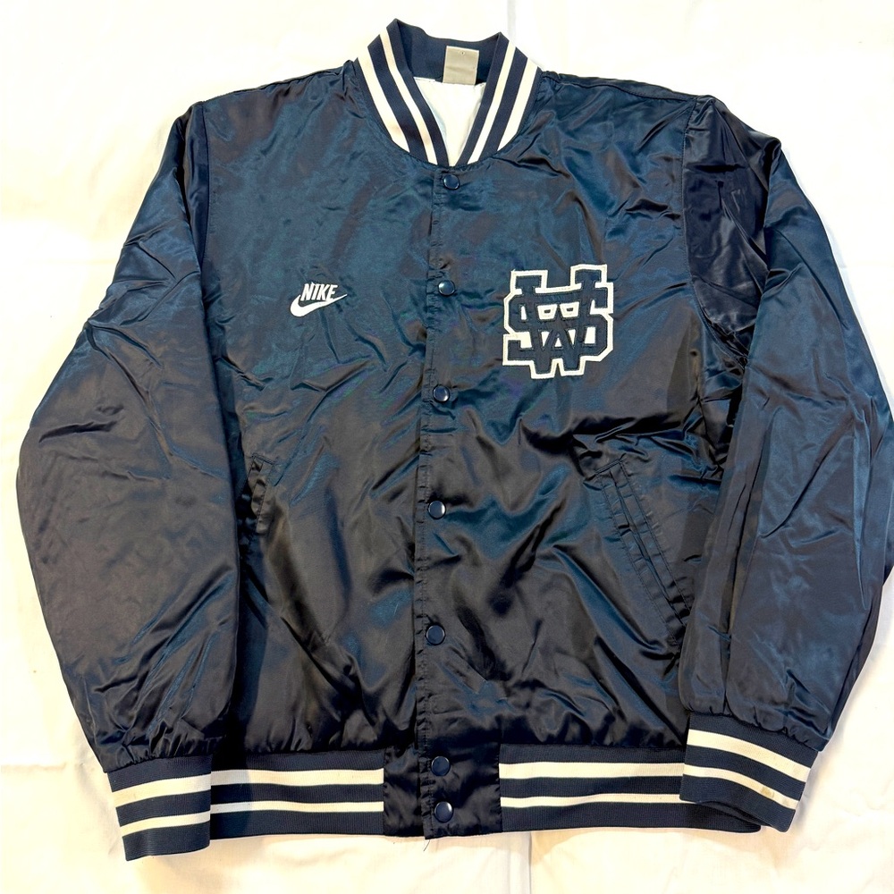 Vintage Nike NSW Satin Bomber Jacket (Rare)